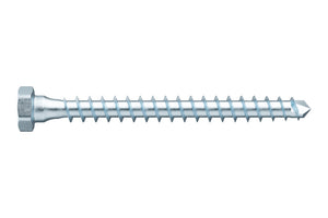 Spanplattenschraube Sechskantkopf-SHR-KOMBI-HO-VG-RW25-(A3K)-6X80/71 Verpackungsinhalt 100 Einheit