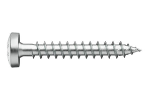 Spanplattenschraube Pan Head-SHR-PANHD-HO-A2-RW30-6X80/70 Verpackungsinhalt 100 Einheit