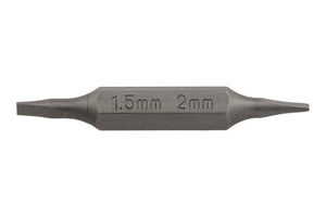Bit Schlitz-DPBIT-SZ1,5MM-SZ2MM-4X28MM Verpackungsinhalt 3 Einheit - Marktplatz24
