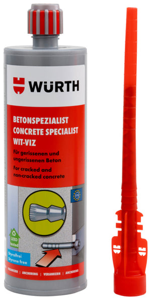 Injektionsmörtel Beton-DBL-MOERT-(WIT-VIZ)-KART-420ML Verpackungsinhalt 1 Einheit