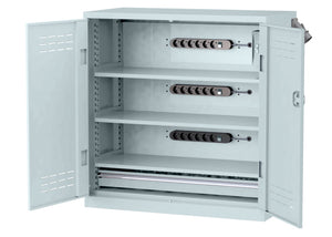 Flügeltürenschrank-FLGTRSHRNK-VOLLBL-AKKU-AS11-RAL7035 Verpackungsinhalt 1 Einheit