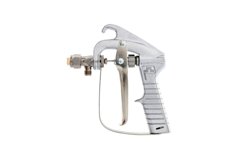 Applikationspistole für Kontaktklebstoff mit ergonomischem Design und robustem Gehäuse.