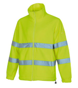 Warnschutzjacke-WARNSCHUTZ FLEECEJACKE GELB XXL Verpackungsinhalt 1 Einheit