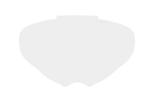 Gesichtsschutzschirm Zubehör mit ergonomischer Passform und verstellbarem Kopfriemen in 30 Einheiten.