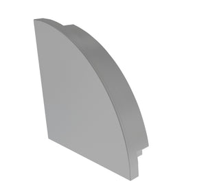 LED-Lichtband Zubehör-ENDKA-SET-F.LICHTBA-(EP-2)-GRAU Verpackungsinhalt 10 Einheit