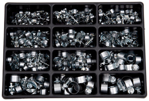 Spannbackenschlauchschellen Sort./Set-SPNBACKSCHLSHEL-SOKO-243TLG Verpackungsinhalt 1 Einheit