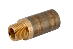 Verlängerung Rotguss-VERL-ROTGUSS-1/2ZOX50MM Verpackungsinhalt 6 Einheit