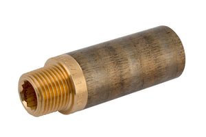 Verlängerung Rotguss-VERL-ROTGUSS-1/2ZOX65MM Verpackungsinhalt 6 Einheit