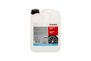 5-Liter-Flasche Reifenglanz RFNGLANZ-PERFECT mit glänzender, schützender Formel für Reifen.