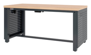 Werkbank stationär-WRKTI-STA-PRO-WTEL15-RAL7016-1500MM Verpackungsinhalt 1 Einheit
