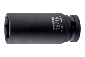Kraftsteckschlüssel 1/2 Zoll-KFTSTESHSL-1/2ZO-LANG-6KT-ZOLL-SW15/16 Verpackungsinhalt 10 Einheit