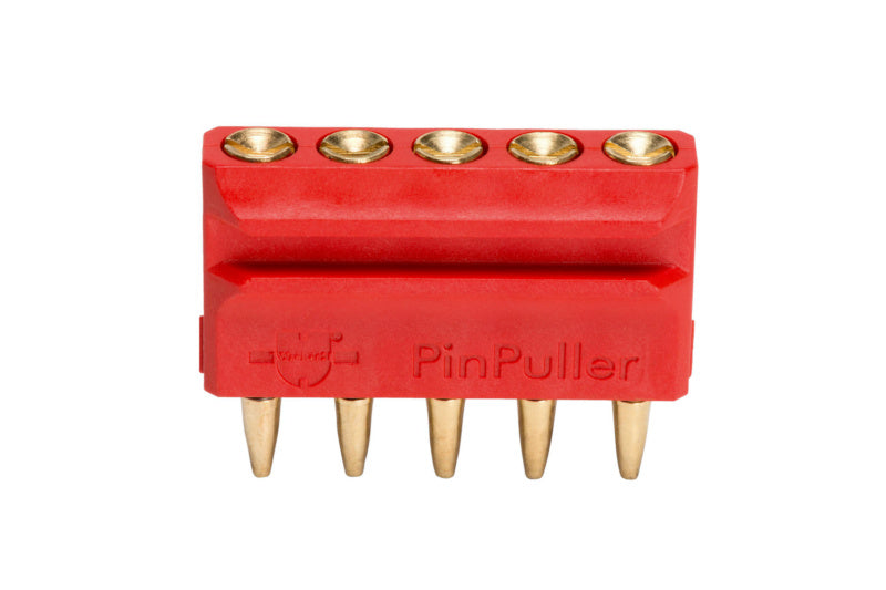 Five-function pin puller tool with two units for efficient pin removal.