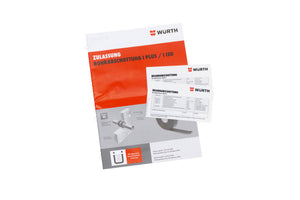 Rohrmanschette Brandschutz Zubehör-MNTG-SET-(F.ROABSHOTT-I) Verpackungsinhalt 1 Einheit