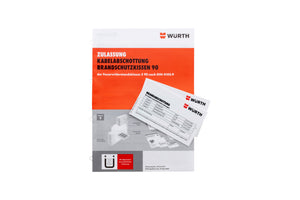 Brandschutzkissen System Zubehör MNTG-SET-F.BSKISSENSYS in Verpackung mit 1 Einheit sichtbar.
