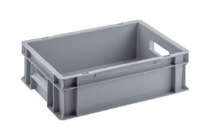 Eurobehälter-EBEH-KST-GRAU-400X300X120MM Verpackungsinhalt 1 Einheit