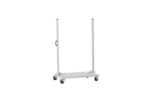 Fahrwagen Lochplattensystem-FAHRWG-LOPL-2SEIT-LEER-2X3L-RAL7035 Verpackungsinhalt 1 Einheit