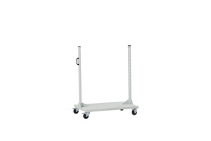 Fahrwagen Lochplattensystem-FAHRWG-LOPL-2SEIT-LEER-2X2L-RAL7035 Verpackungsinhalt 1 Einheit