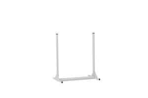 Standregal-Lochplattensystem-STANDRGL-LOPL-2SEIT-LEER-2X2L-RAL7035 - Marktplatz24