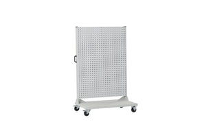 Fahrwagen Lochplattensystem-FAHRWG-LOPL-1SEIT-3L-RAL7035/7035 Verpackungsinhalt 1 Einheit