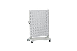 Fahrwagen Lochplattensystem-FAHRWG-LOPL-2SEIT-2X3L-RAL7035/7035 Verpackungsinhalt 1 Einheit