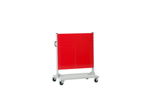 Fahrwagen Lochplattensystem-FAHRWG-LOPL-2SEIT-2X2L-RAL7035/3020 Verpackungsinhalt 1 Einheit