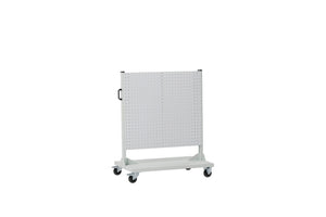 Fahrwagen Lochplattensystem-FAHRWG-LOPL-2SEIT-2X2L-RAL7035/7035 Verpackungsinhalt 1 Einheit
