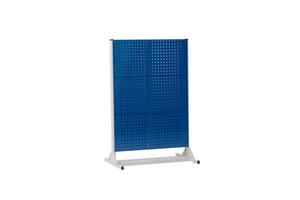 Standregal-Lochplattensystem-STANDRGL-LOPL-2SEIT-2X3L-RAL7035/5010 - Marktplatz24