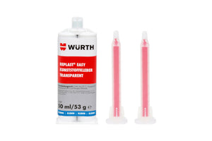Klebstoff f. Kunststoffe-KLEBST-KST-2K-TRANSPARENT-50ML Verpackungsinhalt 6 Einheit