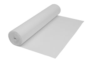 Selbsthaftendes Abdeckvlies in einer Rolle von 50 Metern für Schutz bei Renovierungsarbeiten.