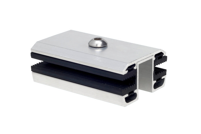 Halteklammer für Solaranlagen, korrosionsbeständig mit einfacher Montage und stabiler Befestigung.