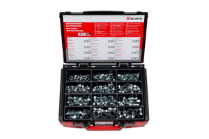Spannbackenschlauchschellen Sort./Set-SPNBACKSHLSHEL-SYSKO-243TLG Verpackungsinhalt 1 Einheit