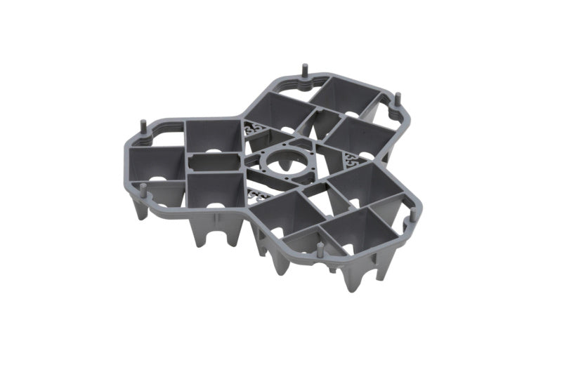 Schwarzer Distanzhalter DISTHALT-SPEEDIES mit verstellbarem Mechanismus für präzise Abstände