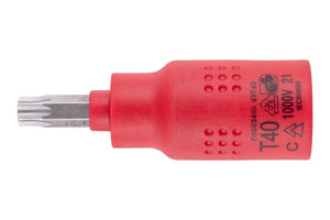Steckschlüssel VDE 3/8 Zoll-STESHSL-VDE-3/8ZO-TX40 Verpackungsinhalt 1 Einheit