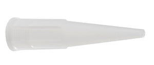 Transparente Auftragsdüse für Konstruktionskleber, ideal für präzises Arbeiten.