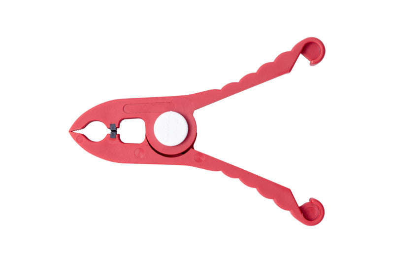 VDE Klemmzwinge aus Kunststoff, 150 mm lang, mit ergonomischem Griff und VDE-Isolierung.