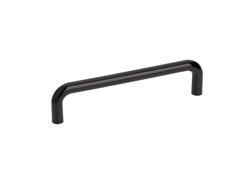Schlichter Möbelgriff aus robustem Nylon in Bügelform für Schränke und Schubladen.