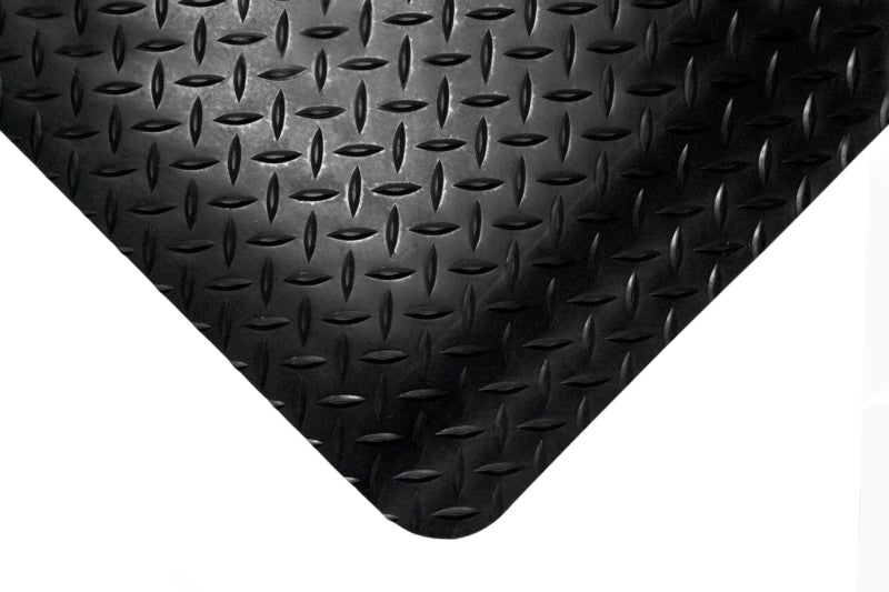 Robuste PVC-Bodenmatte BODMAT-PVC-PREMIUM mit rutschfester Oberfläche und 5 mm Dicke.