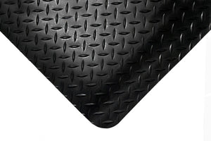 BODMAT-PVC-PREMIUM-SCHWARZ-FLIESE-ECKE