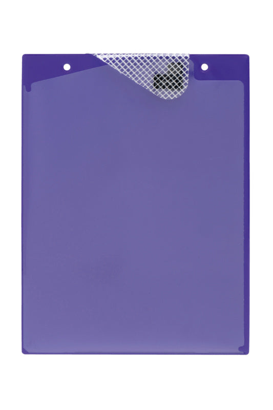 Dokumentenschutztasche im DIN A4 Format mit Klettverschluss und transparenter Front.