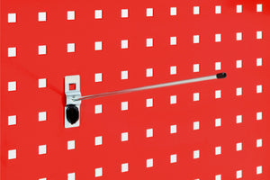 Haken Lochplattensystem-HAK-SCHRAEG-L250MM Verpackungsinhalt 5 Einheit