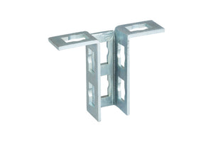 Schienenverbinder C-Montageschiene-SHNVERB-T-PRFL41-POWERKNOPF-(TZN) Verpackungsinhalt 4 Einheit