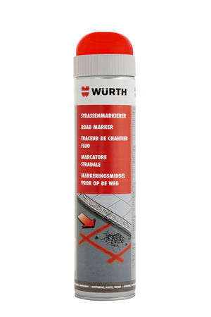 Straßenmarkierer-STRMARK-NEONROT-600ML - Marktplatz24