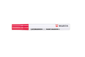 Lackmarker-LKMARK-PERMANENT-ROT-(2-4MM) Verpackungsinhalt 5 Einheit