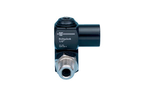 Drehgelenk für Druckluft mit 1/4 Zoll Anschluss, robust und flexibel für effiziente Nutzung.