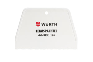 Leimspachtel- LEIMSPACHT-ABS-VERZAHNUNG-4MM Verpackungsinhalt 3 Einheit