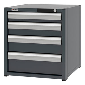 System-Schubladenschrank-SLSHRNK-8.6-H615-4SL-RAL7016 - Marktplatz24