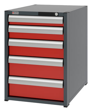 System-Schubladenschrank-SLSHRNK-8.8-H795-5SL-RAL3020 - Marktplatz24