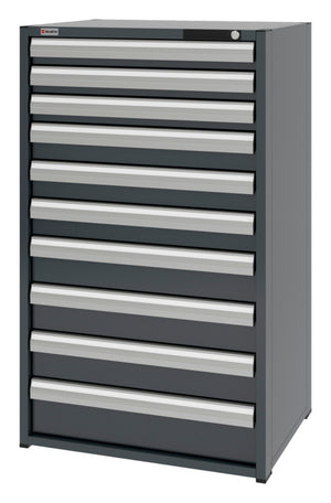 System-Schubladenschrank-SLSHRNK-12.6-H1335-10SL-RAL7016 - Marktplatz24
