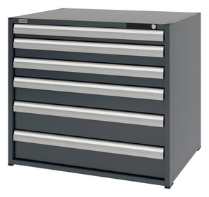 System-Schubladenschrank-SLSHRNK-16.8-H915-6SL-RAL7016 - Marktplatz24