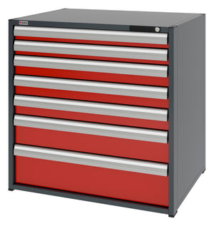 System-Schubladenschrank-SLSHRNK-16.8-H1035-7SL-RAL3020 - Marktplatz24